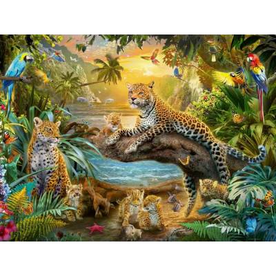 Ravensburger Leopardi v džungli 1500 dielov