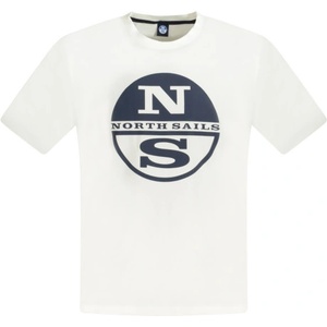 North sails Тениска с къс ръкав за мъже north sails, Размер s, Цвят Бял (996017000_bi0101)