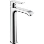 Hansgrohe Смесител за умивалник Hansgrohe Metris, висок, хромиран (31185000)