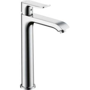 Hansgrohe Смесител за умивалник Hansgrohe Metris, висок, хромиран (31185000)