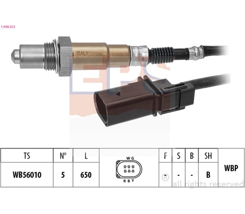 Lambda sonda EPS 1.998.552 (1998552)
