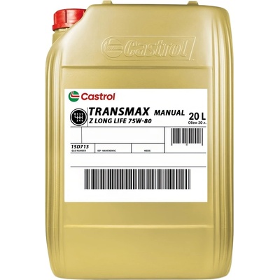 Castrol Масло castrol transmax z ll 75w80 20 литра