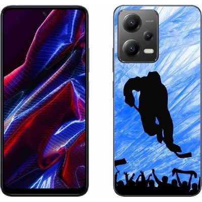 Pouzdro mmCase Gelové Xiaomi Redmi Note 12 5G - hokejový hráč