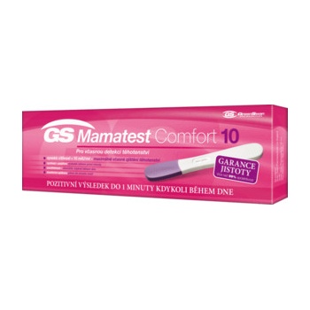 GS Mamatest Comfort 10 tehotenský test