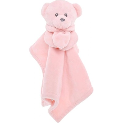 Lorelli Мека играчка за гушкане Lorelli - Мече, розово (10191610002)