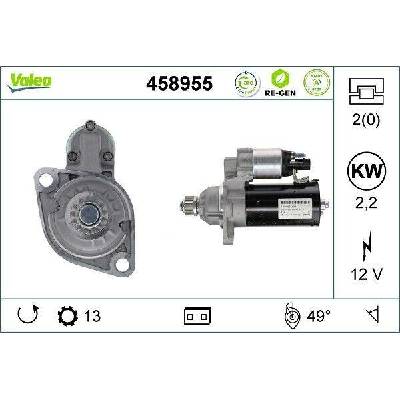 Startér VALEO 458955