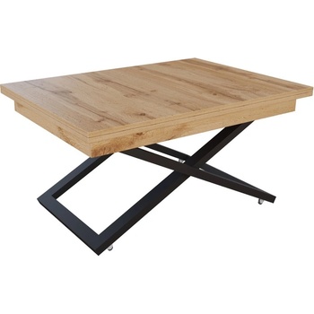 IVM BG Разтегателна маса Флоренция с повдигащ механизъм - дъб вотан