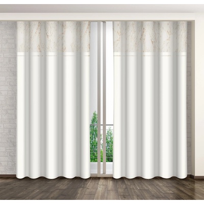 Luxusný záves s mramorovým vzorom ZMS-013 Rozmer závesu: 140x270cm