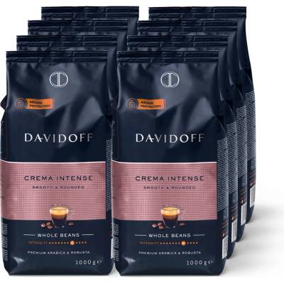 Tchibo - Davidoff Café Crema Intense - 8 x 1 kg kávových zŕn - Intenzita: 8/12