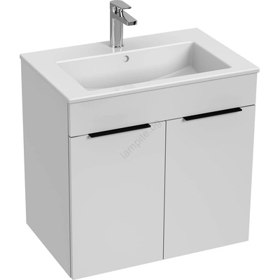 Jika H4536011763001 - Баня шкаф с мивка CUBE 60, 7x65 см, бял (LF0081)