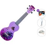 Mahalo Hawaii Standard SET Hawaii Purple Burst Сопрано укулеле (MD1HA-PPB-STANDARD-SET)