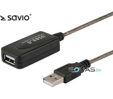 Savio CL-76 USB 2.0 active, 5m