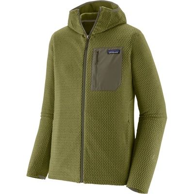 Patagonia Мъжко поларено яке Patagonia R1 Air Full-Zip Hoody Fleece jacket - Caper Green - размер XS (005-6417-0811)
