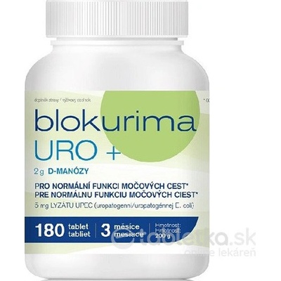 Blokurima URO+ 180 tabliet