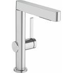 Hansgrohe Смесител за мивка Hansgrohe Finoris 230 с издърпващ се душ и Push-Open клапан, хром (76063000)
