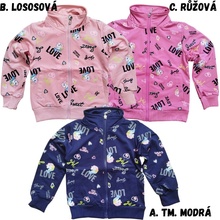 Sezon L6001 Dívčí mikina