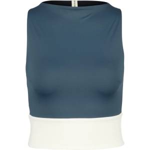 MYMARINI Дамско бикини горнище MYMARINI Women's Surf Top Bikini top - Black / Grey / White (150-5690-0113)