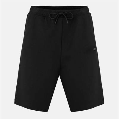 Boss Поларени къси панталони Boss Men's HBG Headlo Fleece Shorts - Black 001