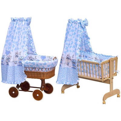 Scarlett Nebesá nad prútené koše a kolísky Kulíšek modrá