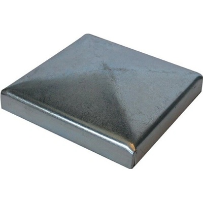 Krytka na sloupek,ukončení 80x80,h22, t1,5mm, Zn