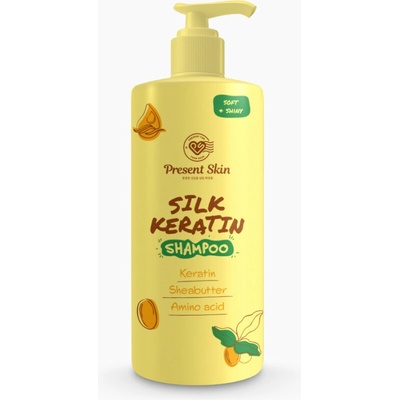 Present Sin Silk Keratin Shampoo 500 ml