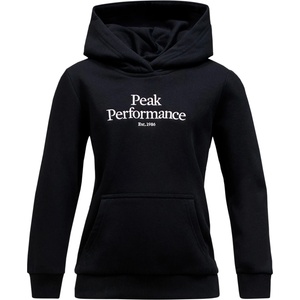 Peak Performance Детски суичър Peak Performance Kid's Junior Original Hood Hoodie - Black / Off White - размер 140 (704-6380-0112)