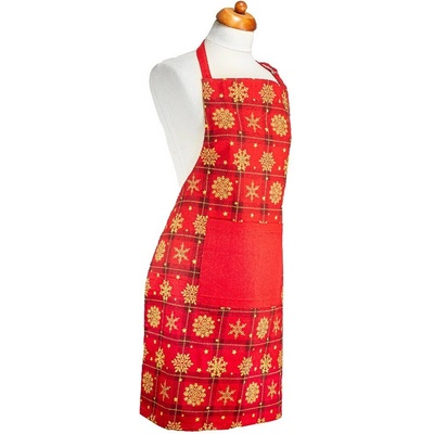 ARÔME HOME Kuchyňská zástěra 60x80 cm Zlatočervený design