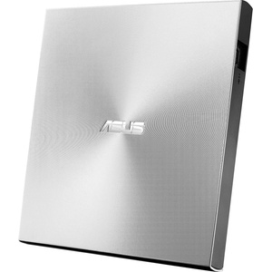 ASUS ZenDrive U9M USB-C external ultra slim DVD burner (incl. USB-C cable, burning software & Nero backup app), for Apple MacBooks and Windows 7/8 / 10/11 PCs/notebooks, USB 2.0, silver - 90-DT00205-UA219K
