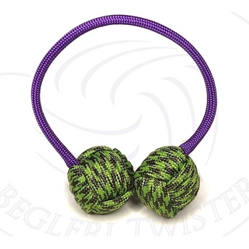 Begleri Twister Vojanda Délka stringu: 17 cm, Druh begleri: Třívlákno 550, Druh stringu: Paracord 550
