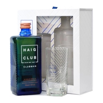 Haig Club Clubman 40% 0,7 l (darčekové balenie 1 pohár)