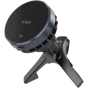 Ttec Стойка за кола ttec - Drive Pro Qi2, 15W, MagSafe, черна (8694470263830)