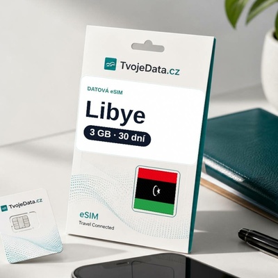 eSIM Libye 3 GB / 29 dní
