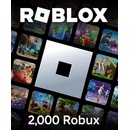 Roblox herní měna 2 000 Robux