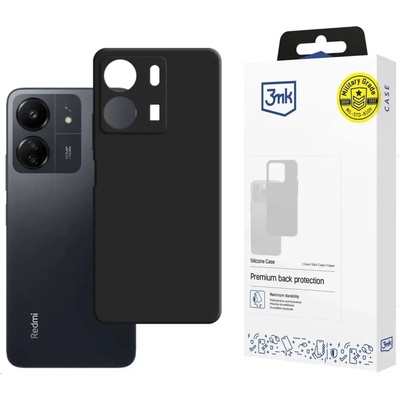 3mk Protection Силиконов калъф 3mk за Xiaomi Redmi 13C/POCO C65 - черен (5903108582759)