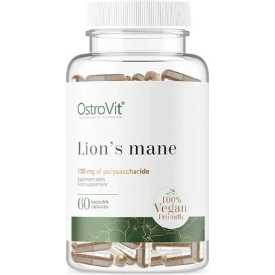 OstroVit lions mane 60 vegan kapsúl