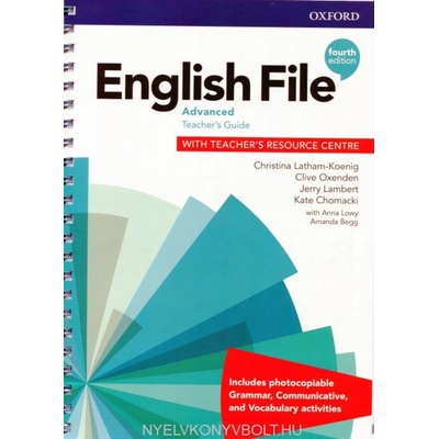 English File Fourth Edition Advanced Teacher´s Book with Teacher´s Resource Center