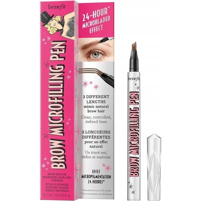 Benefit Microfilling Brow Pen tužka na obočí světle hnědá 0,77 g