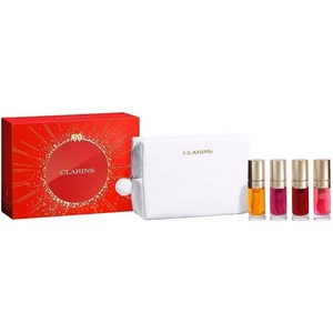 Clarins Комплект Lip Comfort Oil - Масла за устни, 4 x 7 ml - ozone