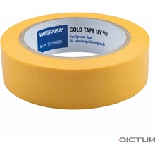 Dictum 820274 gold tape UV 90 19 mm