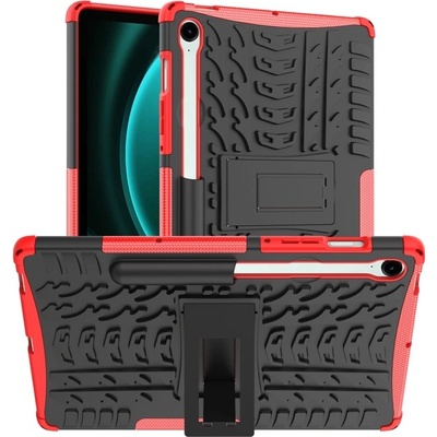 Vsetkonamobil 72357 STAND Extra odolný obal Samsung Galaxy Tab S9 FE / Tab S10 FE / S10 Lite červený