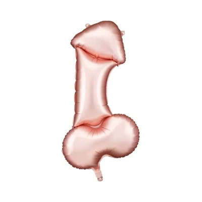 Albi Balónek fóliový Penis rose gold