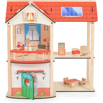 Image 1 of Moni Дървена къща за кукли Elly