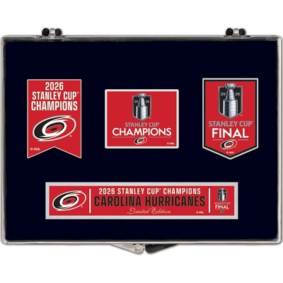 Wincraft odznak Carolina Hurricanes NHL 2026 Stanley Cup