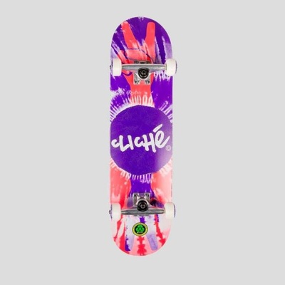 CLICHÉ Скейтборд CLICHE PEACE FP COMPLETE Purple/Red 8