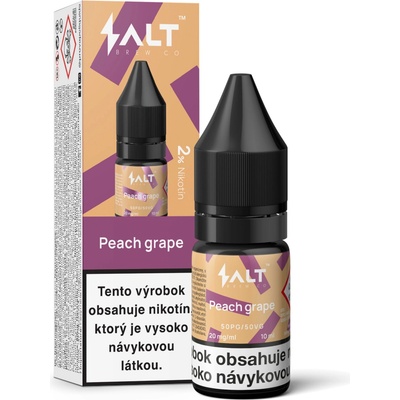 Salt Brew Co Peach Grape 10 ml 20 mg