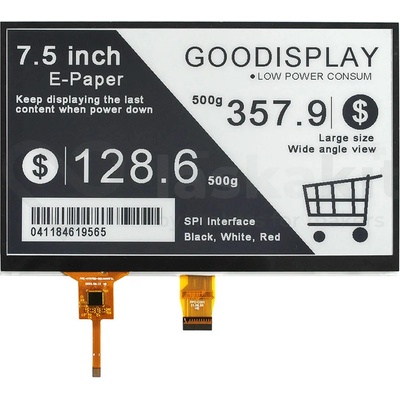 Good Display GDEY075T7-T01 7.5" 800x480 ePaper displej Grayscale dotykový