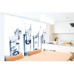 DIMEX ART Самозалепваща се флизелинова фототапета чаша вода 375 x 250 см