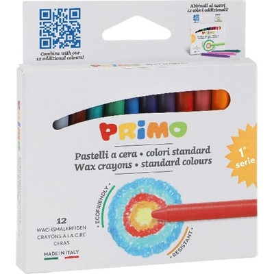 Primo Мазен молив primo кръгъл заострен 12 цвята 0501pc12e (0501pc12e)
