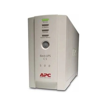 APC Back-UPS CS 500 - UPS - AC 230 V - 300 Watt - 500 VA - RS-232, USB - output connectors: 4 - beige