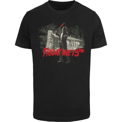 Mister Tee Тениска Friday the 13th - Horror T-Shirt black XXLUB-MP5011668-00007 - Тъмносив, размер M